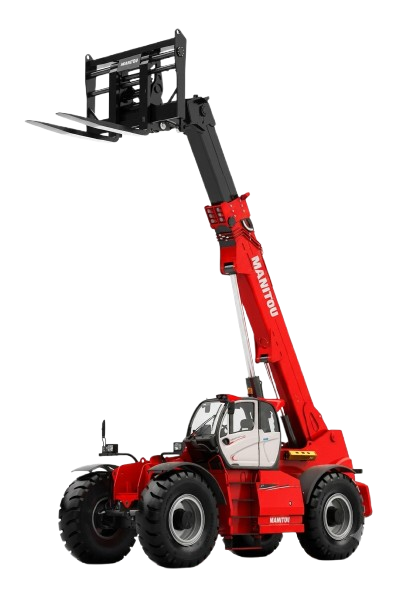 Chariot télescopique Manitou en location à Tanger, levage jusqu'à 18 mètres